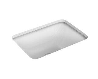 Cuba para Banheiro de Embutir Retangular 48x35 Branco Gelo Deca
