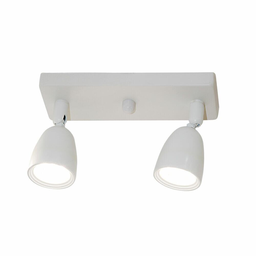 Trilho 2 Lâmpadas LED 8W Direct Linear 3000K Luz Amarela Taschibra