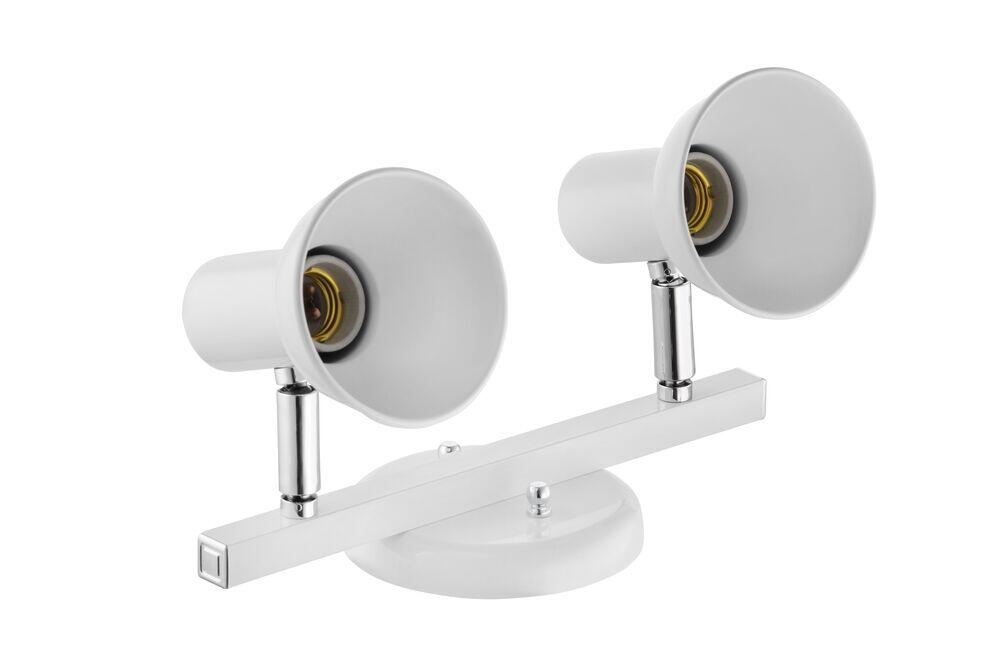 Trilho Premium 2 Lâmpadas Branco Cromado Dital
