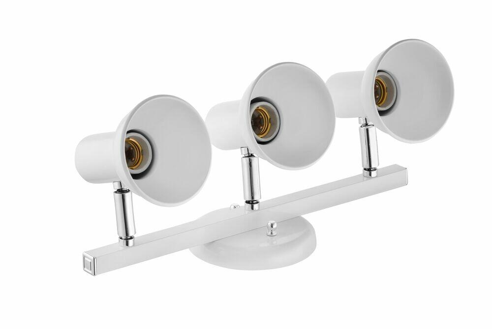 Trilho Premium 3 Lâmpadas Branco Cromado Dital