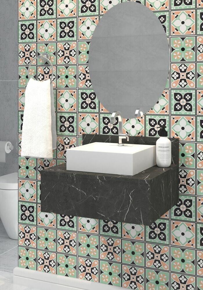 Bancada para Banheiro C-Linea Varsóvia 50x18cm Cinzell Suspensa
