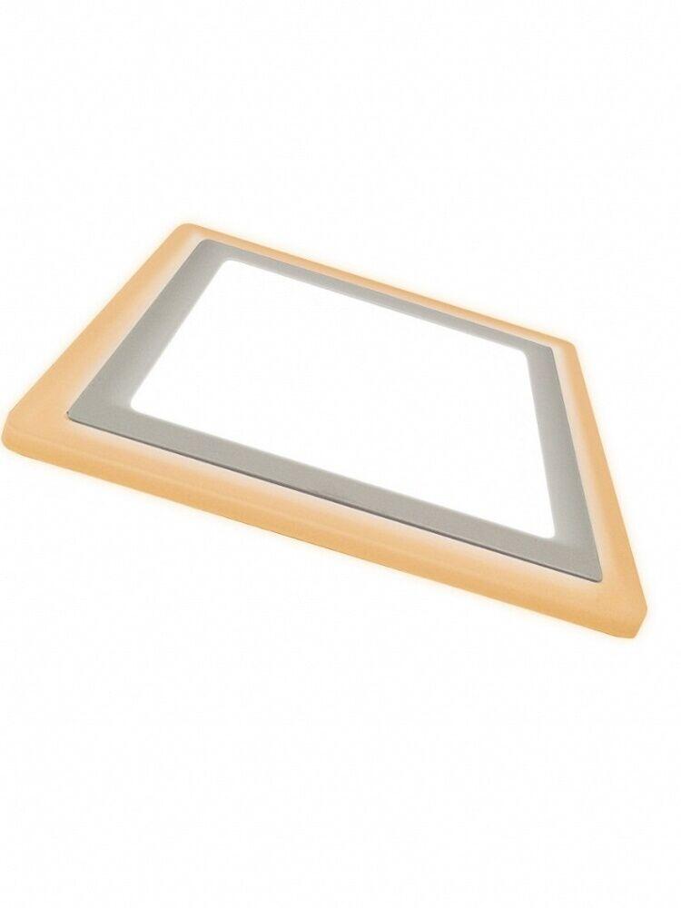 Painel LED Embutir Taschibra Dual Color 6W 15cm Quadrado Autovolt
