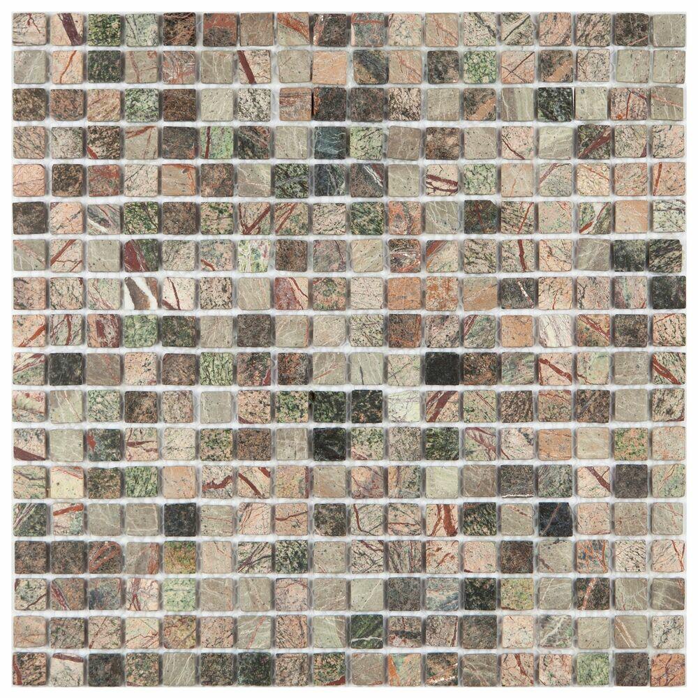 Pastilha de Mármore Slim Sm 07 30,5x30,5 Glass Mosaic