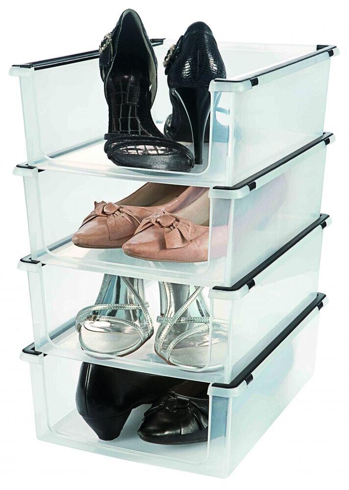 Organizador Empilhável Multiuso Ordene Cristal