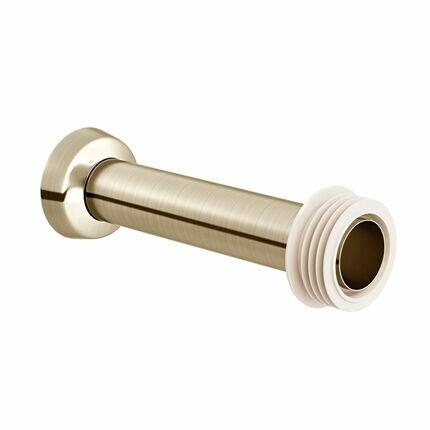 Tubo de Ligação 25cm Níquel Escovado Docol