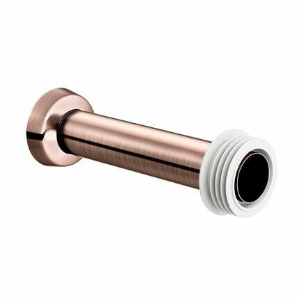 Tubo de Ligação 30cm Cobre Escovado Docol