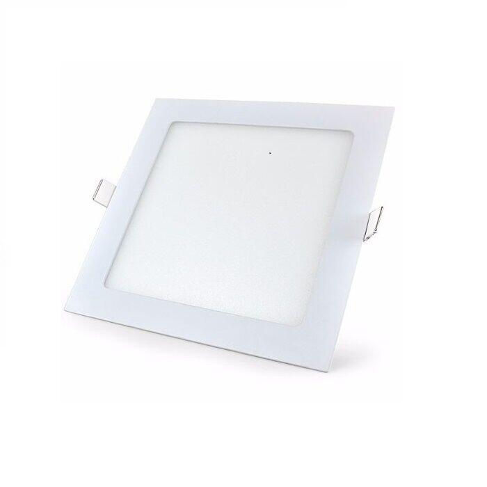 Painel LED Embutir Quadrado Lux Autovolt 18W 4000K Luz Neutra Taschibra