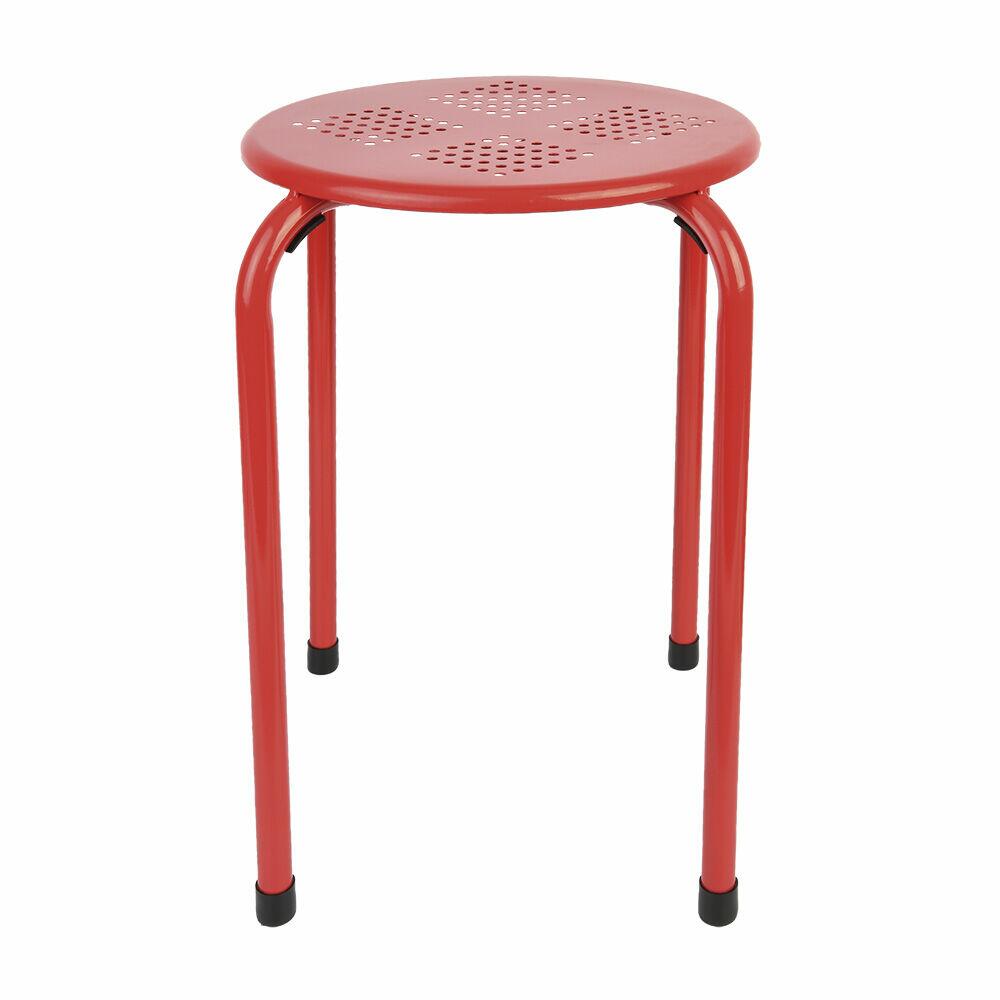 Banqueta Coin 43x30cm Vermelho Diagonal