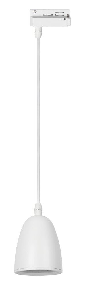 Pendente LED Focus 3000K 10,5cm Branco Luz Amarela Vitralux