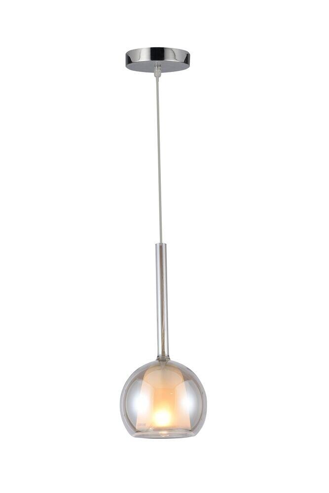 Pendente Vitralux 1 Lâmpada Moonlight 20cm E14