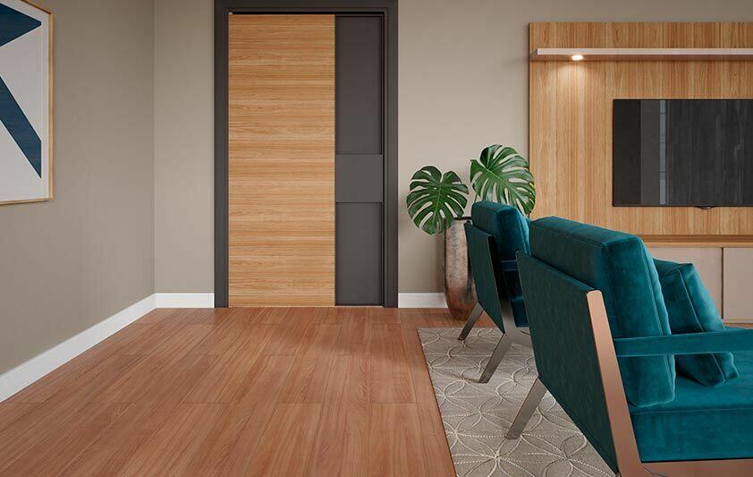 Piso Laminado Click Spot Cerezo Varese 18,7x134 Durafloor