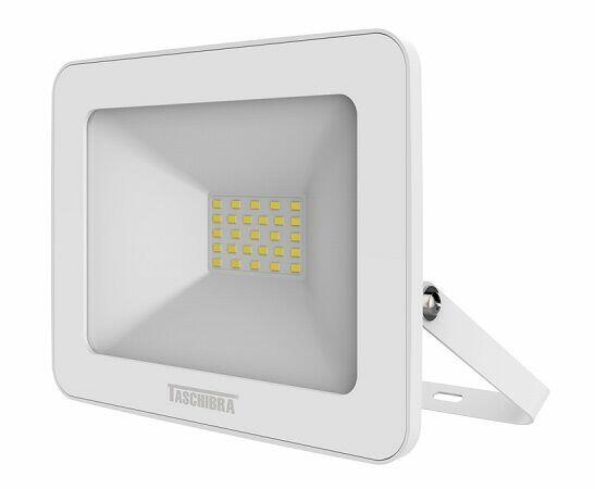 Refletor LED TR Led Slim Bivolt 30W 3000k Branco Taschribra