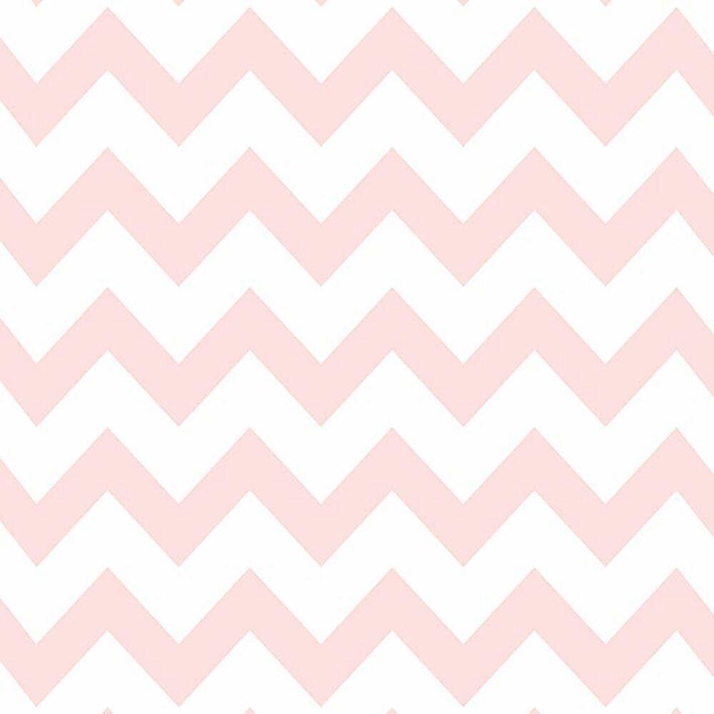 Papel de Parede Chevron Rosa 52x950 m