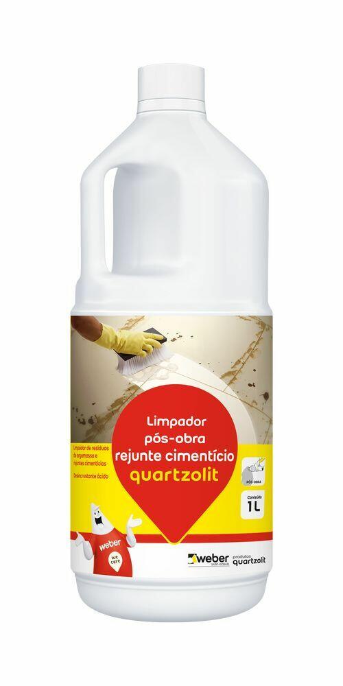 Limpador de Rejunte Cimentício 1L Quartzolit
