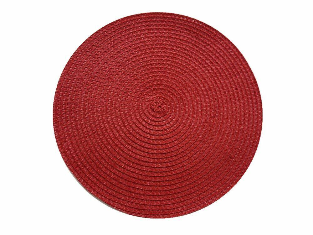 Lugar Americano Labirinto 38cm Vermelho Casa&Ideia