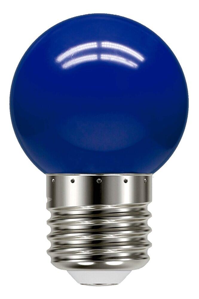 Lâmpada LED Bolinha Taschibra TBL 05 E27 1W Azul