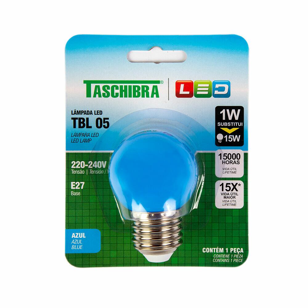 Lâmpada LED Taschibra Bolinha 1W E27