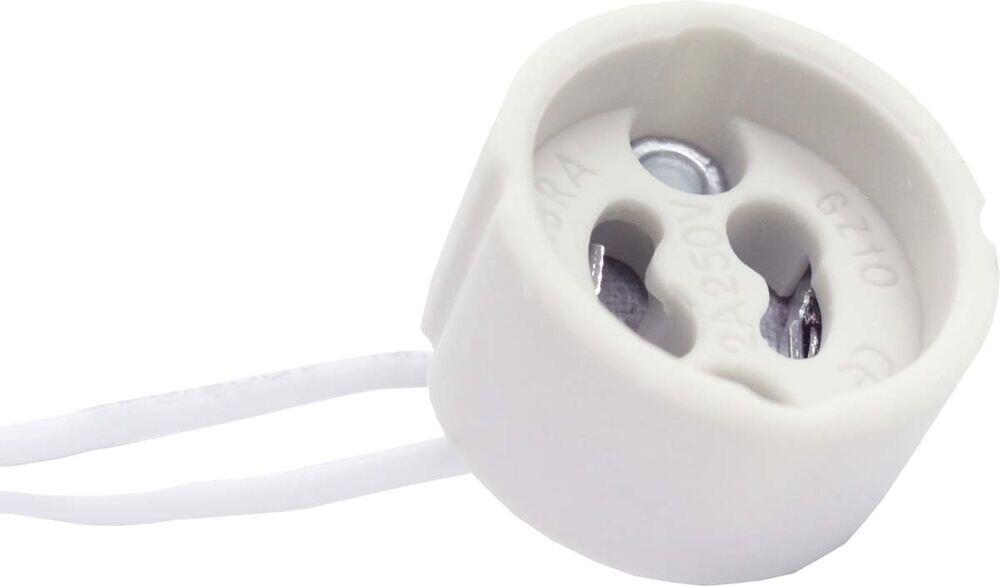 Soquete Dicróica 2A Branco Taschibra