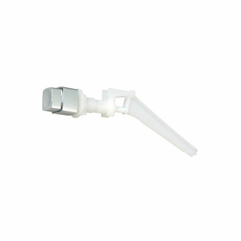 Botão para Caixa Lateral Quadrada Simples Astra Cromado