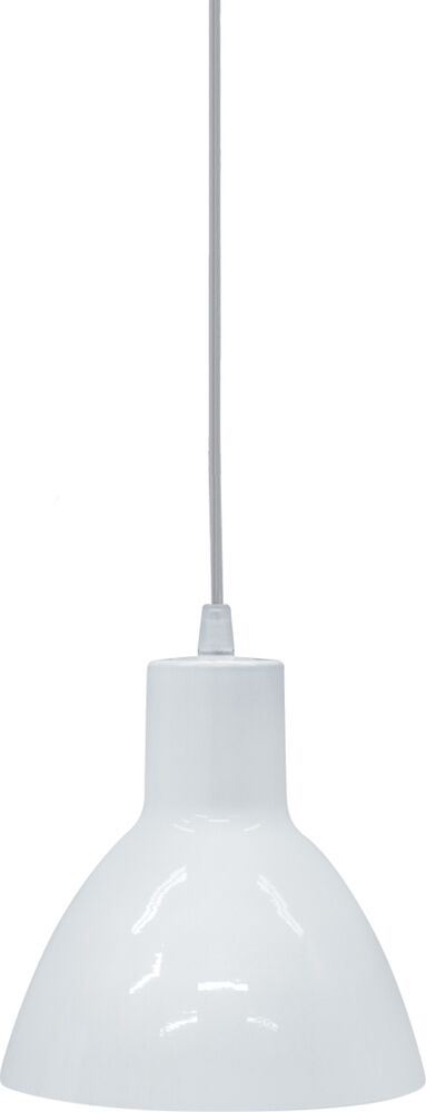 Pendente Taschibra 1 Lâmpada TD 622 17,5cm E27 Branco