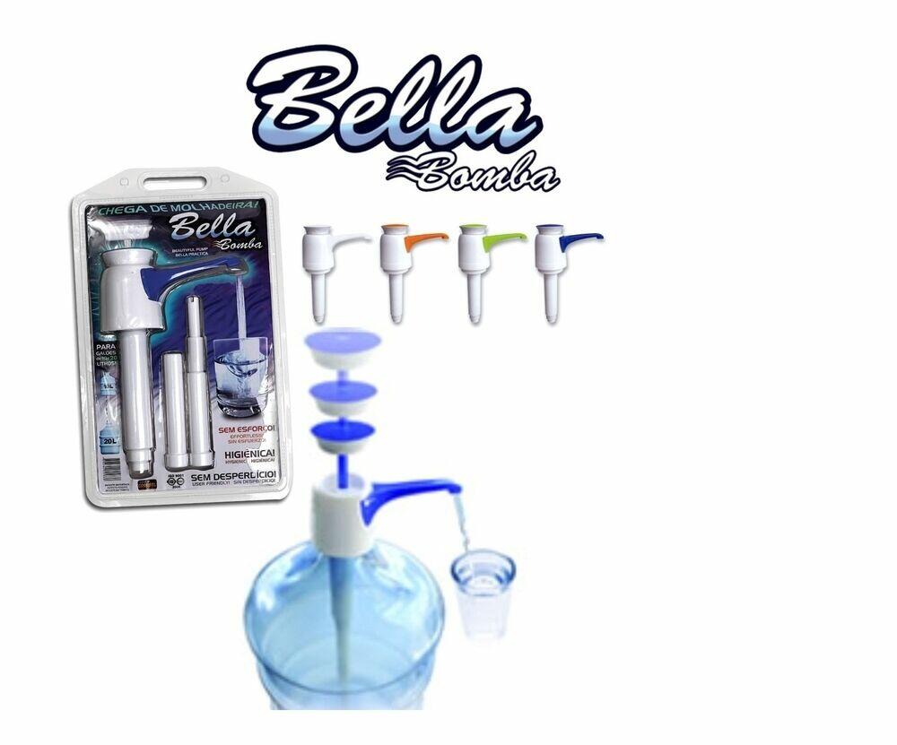Bomba para Galão 20L Catarinene Bella Bomba Branca/Azul