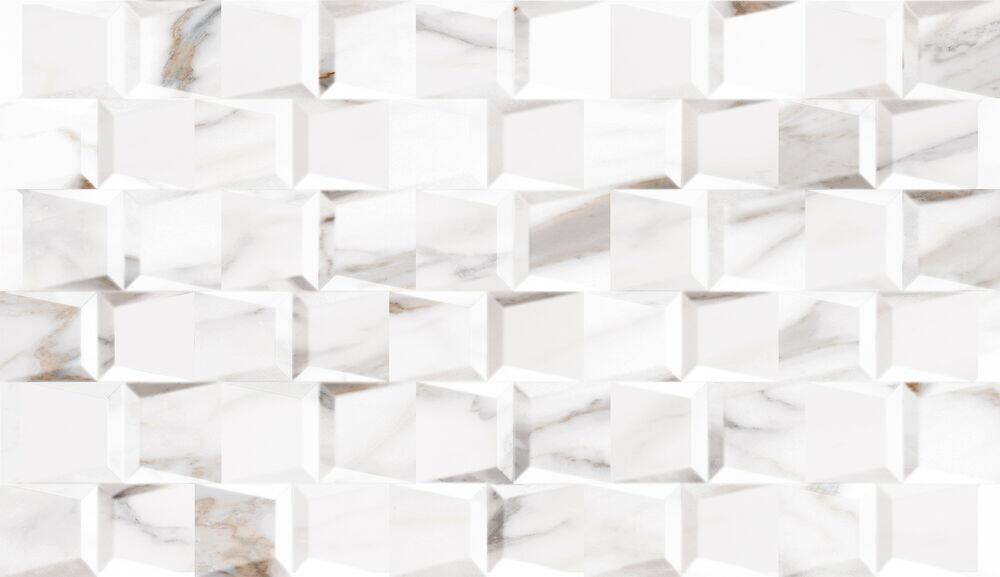Revestimento de Parede Prisma Carrara Bold Acetinado Classe A 31x54cm Savane