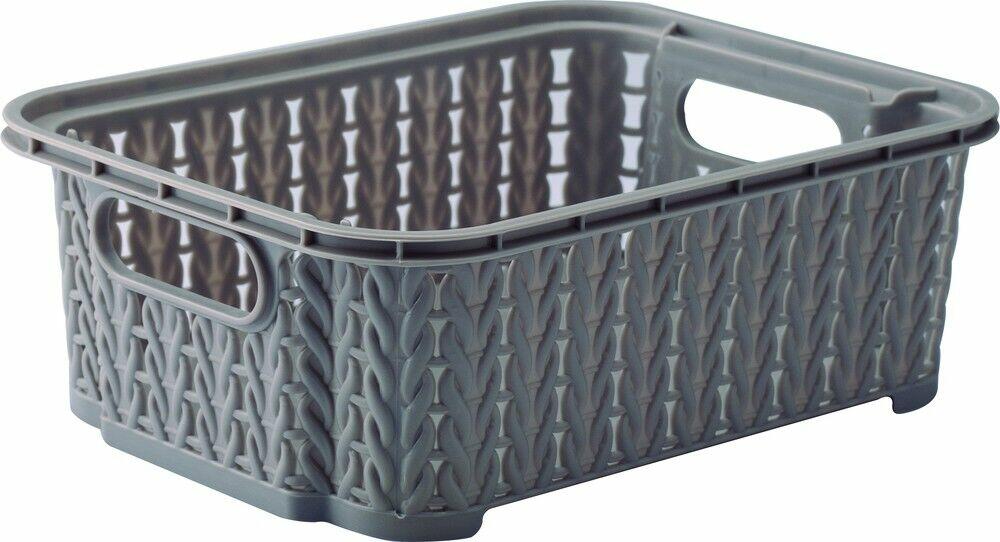Cesto de Plástico Trama 17,3x13x6,1cm Fendi Plasútil