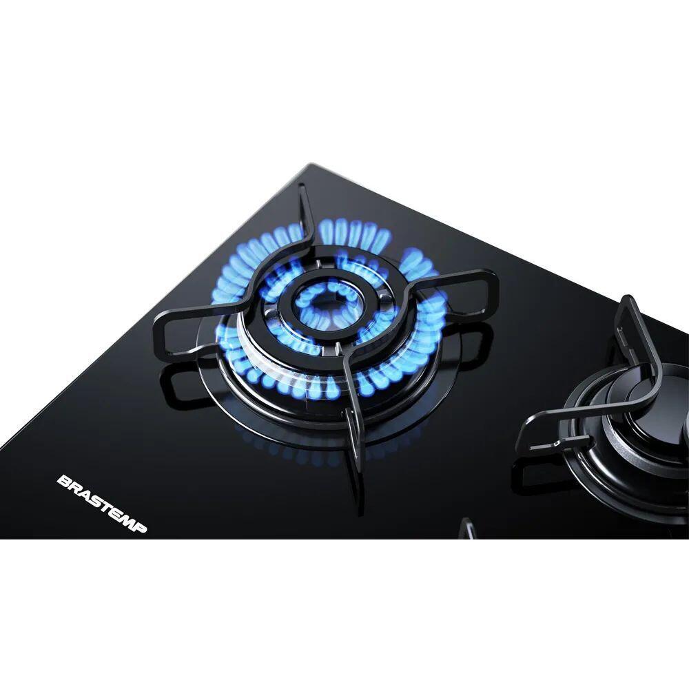 Cooktop a Gás BDT85AEUNA 5 Bocas Preto Brastemp