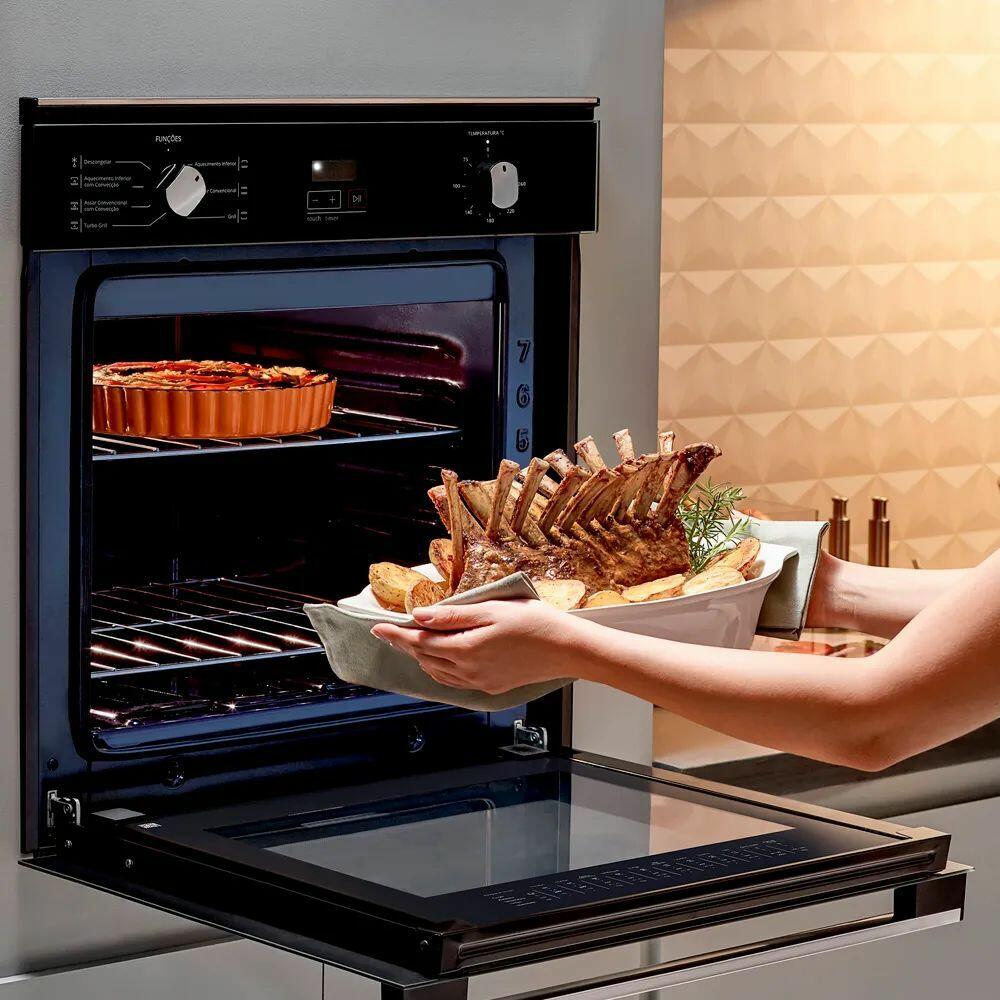 Forno Elétrico BOC84AE 84L 220V Preto Brastemp