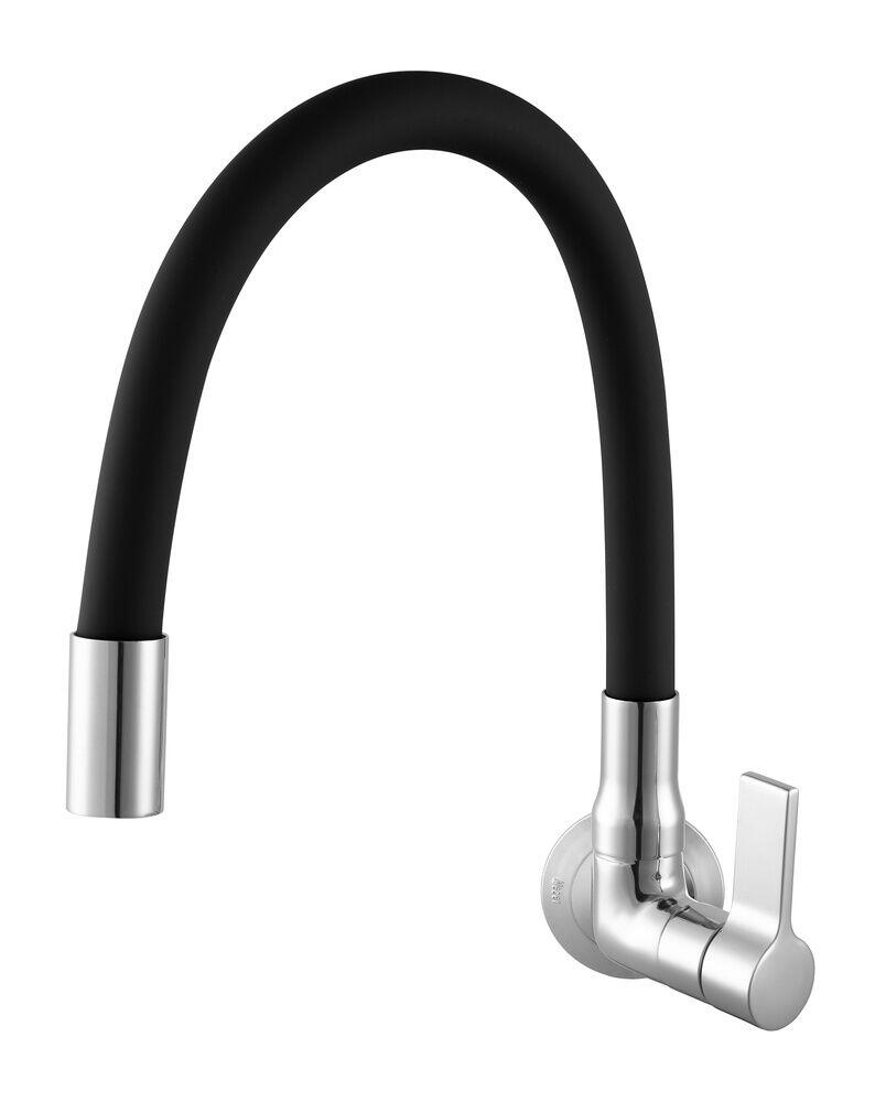 Torneira de Parede para Cozinha Atria 1/2'' Preto/Cromado Meber