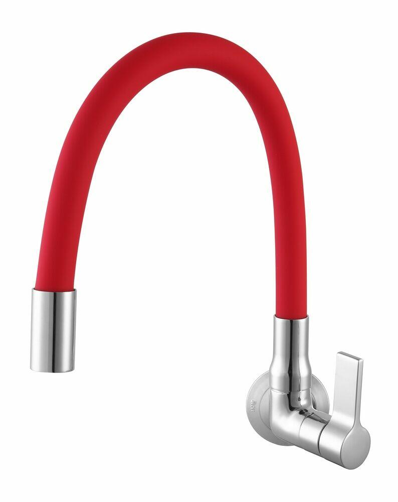 Torneira de Parede para Cozinha Meber Atria 1/2'' Vermelho/Cromado