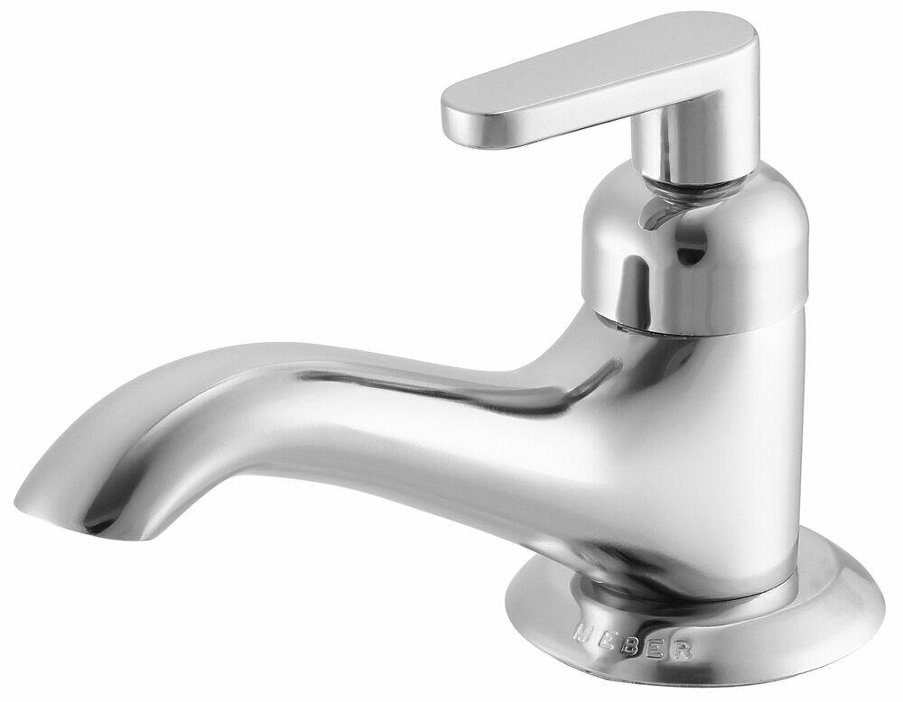 Torneira para Banheiro Uni 26576.3 Bica Baixa 1/2'' Cromado Meber