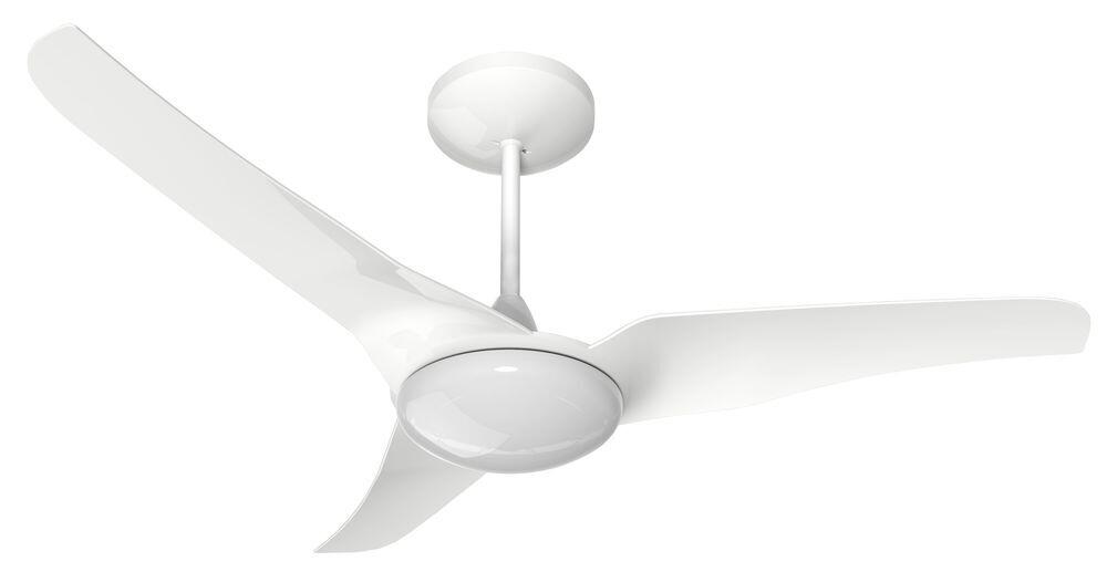 Ventilador de Teto Slim Branco 3 Pás Aliseu