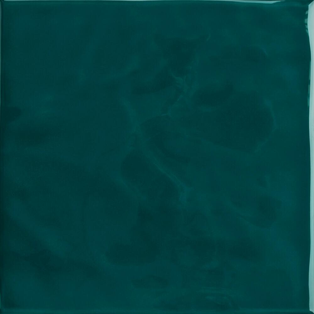 Revestimento Parede Onda Verde Musgo Bold Brilhante 20x20 Eliane