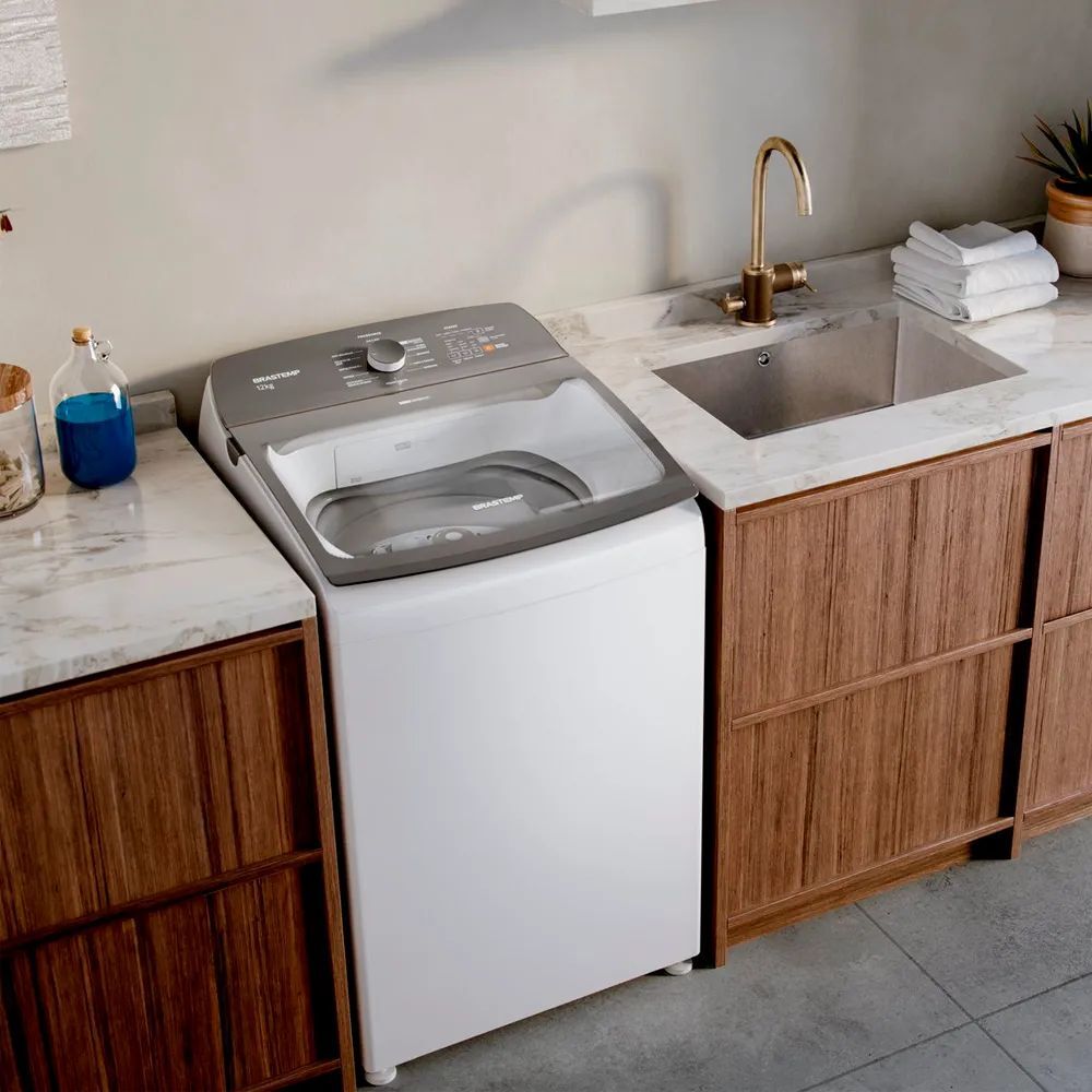 Máquina de Lavar Brastemp 12kg BWK12AB Branca