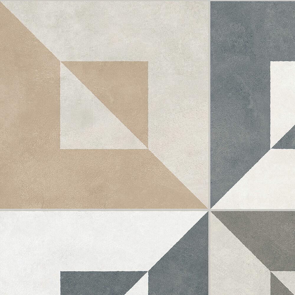 Revestimento Parede Portinari Blues Cubic 30x60cm Brilhante Retificado