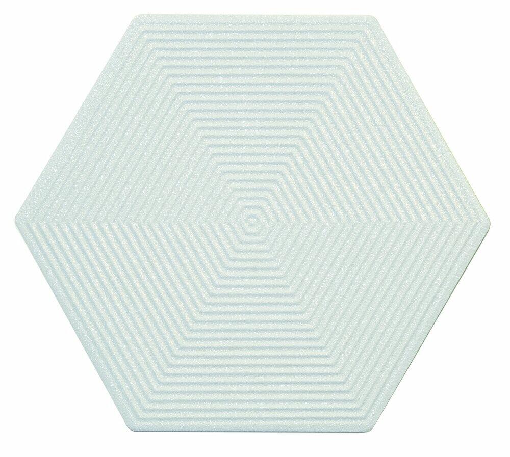 Porcelanato Love Hexa Soft Blue Bold Polido 17,4x17,4 Portinari