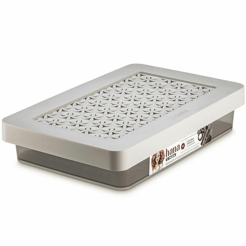 Caixa Baixa c/ Tampa Hana Gelo M 3L 20x31,5x6,2cm