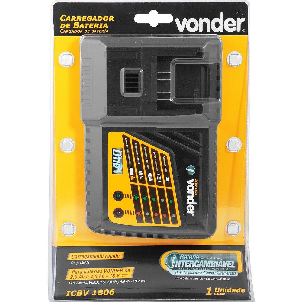 Carregador de Bateria Vonder ICBV 1806 5A
