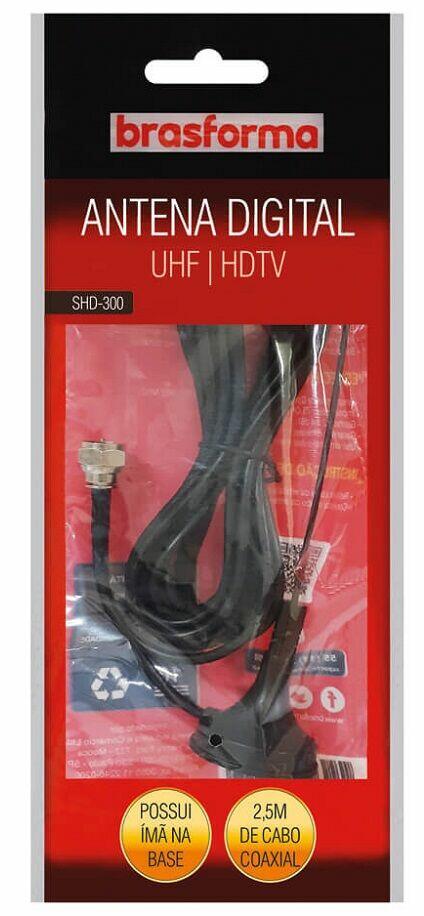 Antena Digital  SHD-300 Ultra Slim Brasforma