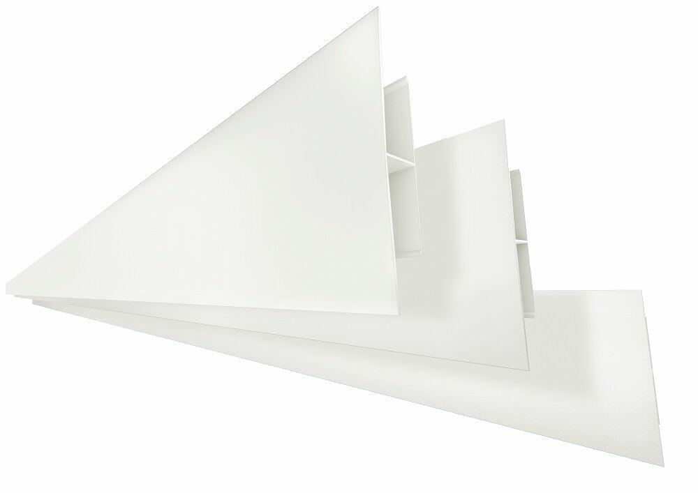 Emenda Rígido PVC 6m Branco Neve Plastilit