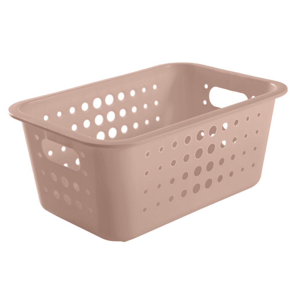 Cesta Organizadora M Alta Bege Martiplast