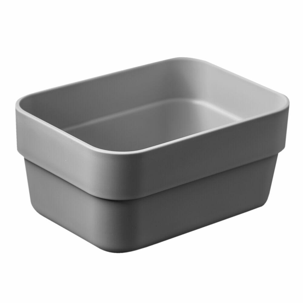 Organizador de Gavetas Martiplast Mini Logic Cinza