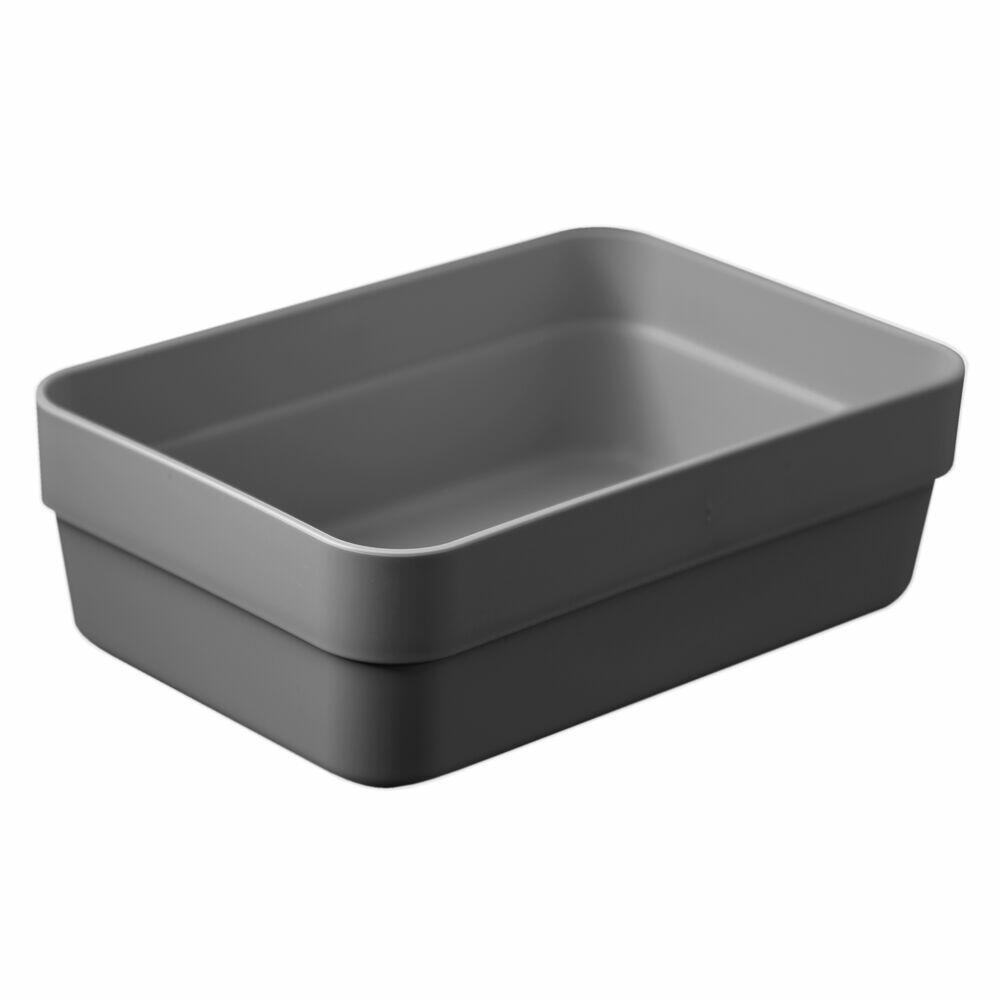 Organizador de Gavetas Martiplast P Logic Cinza