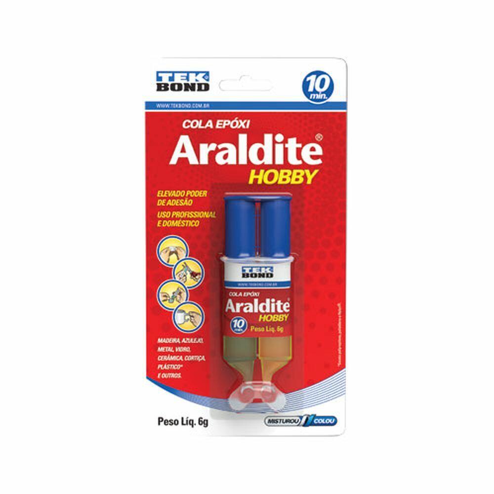 Adesivo Epóxi Araldite Hobby 6g Tekbond