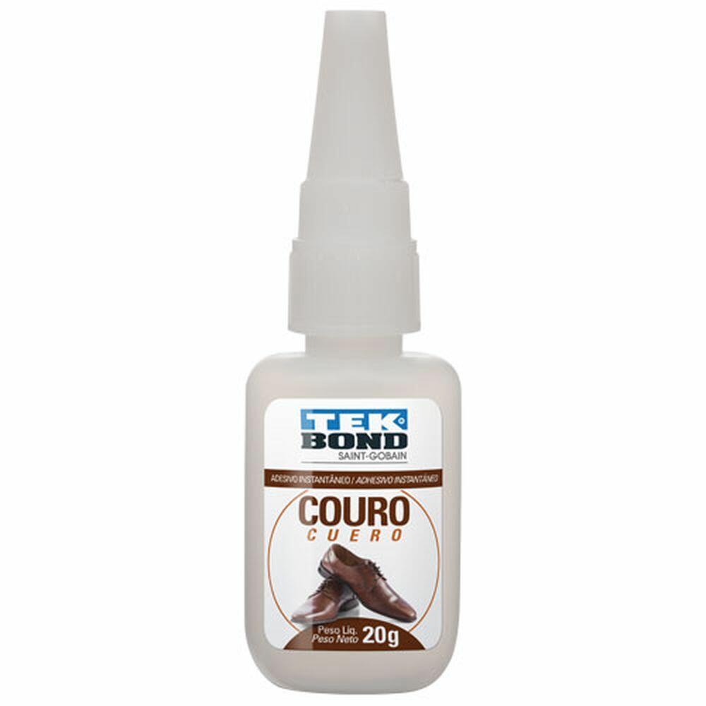 Adesivo Instantâneo Couro 20g Incolor Tekbond