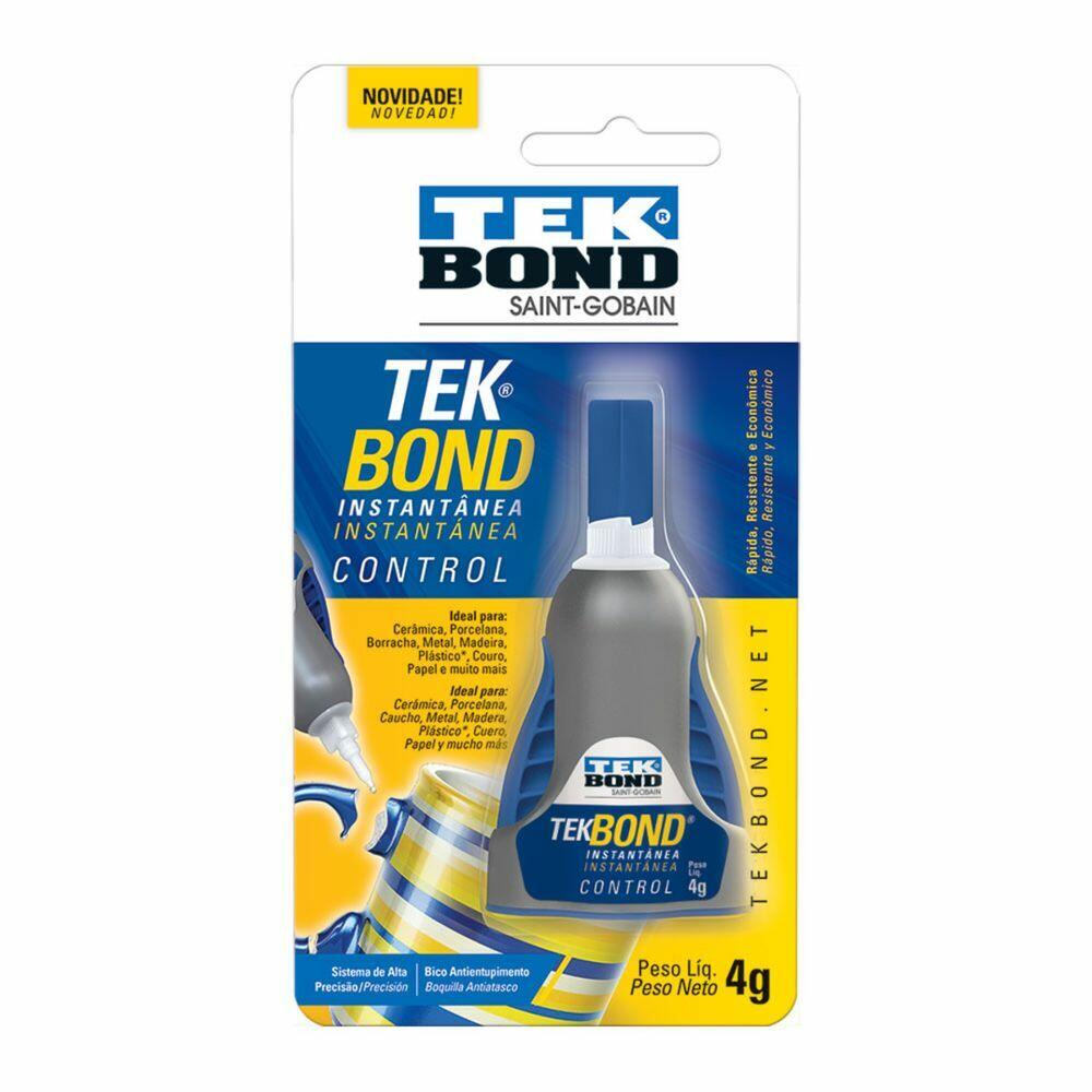 Adesivo Instantâneo de Parede Control 4g Tekbond
