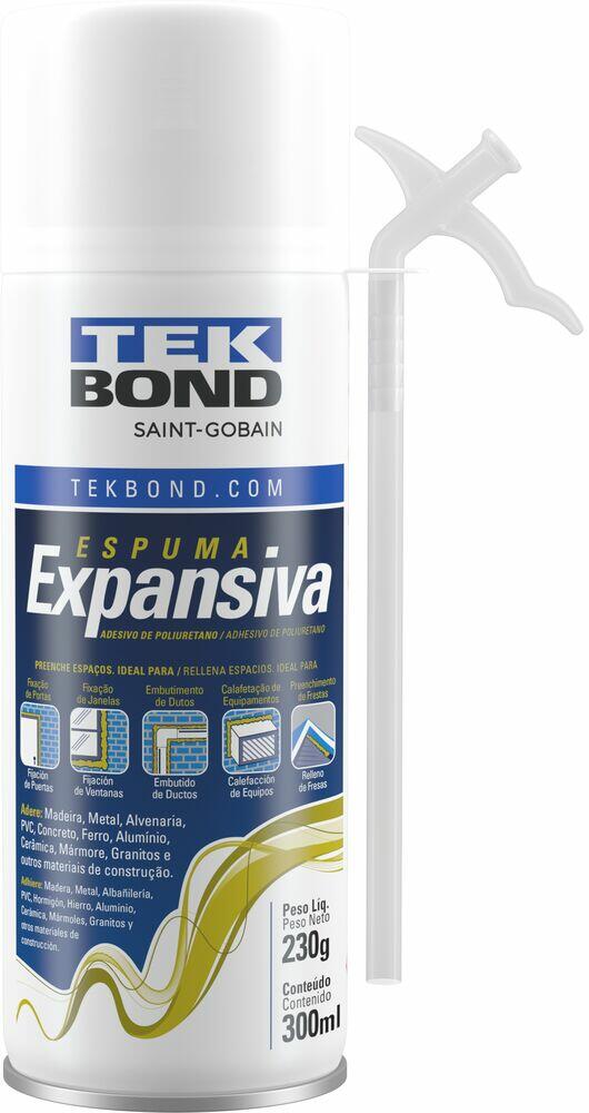 Espuma Expansiva 300ml/230g Tekbond