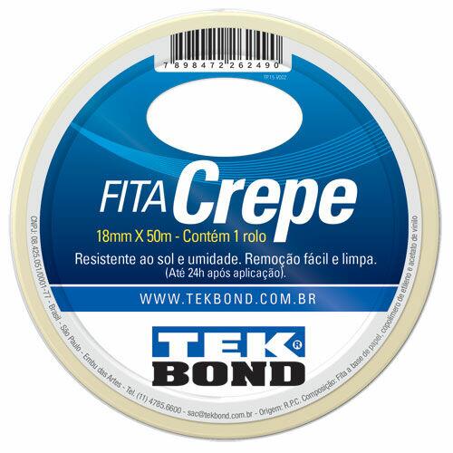 Fita Crepe Tekbond 1,8cmx50m