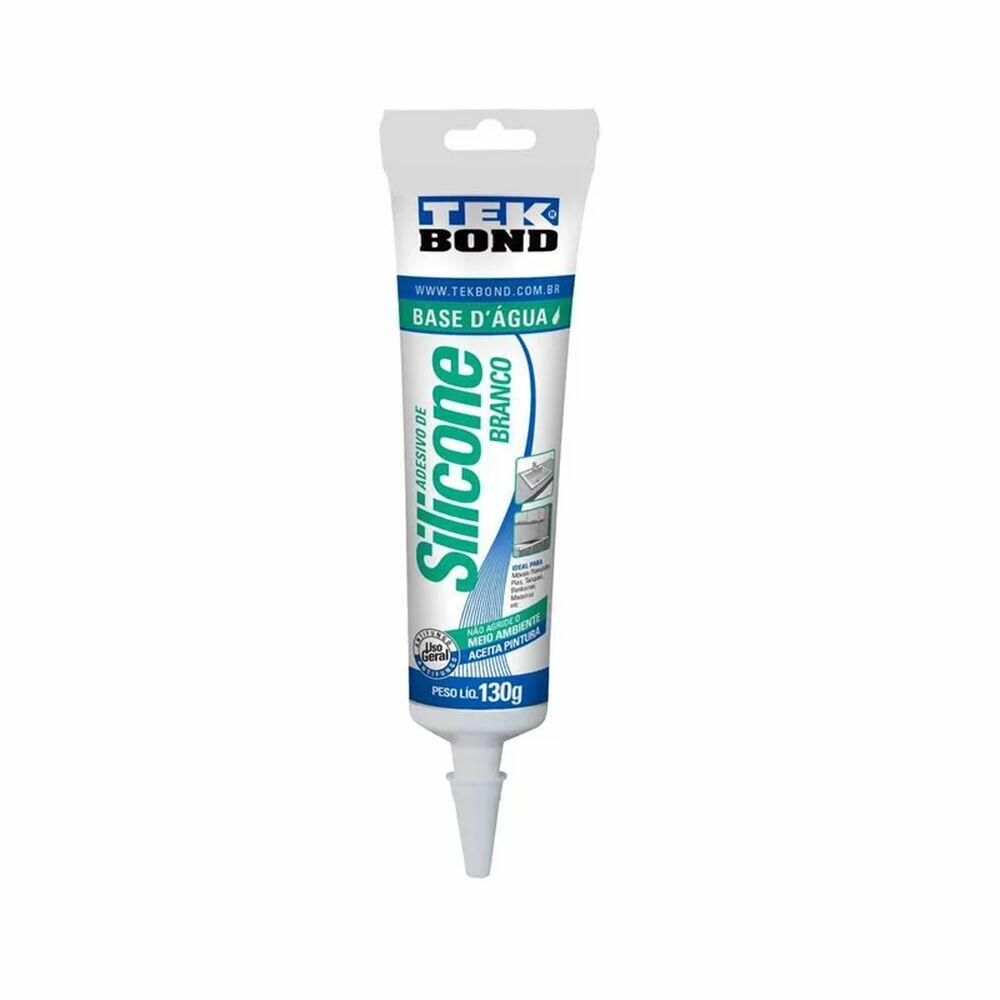 Silicone Base D'água Tekbond 130g Branco